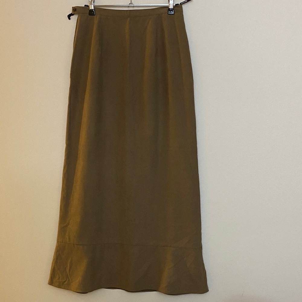 Tan Maxi Skirt